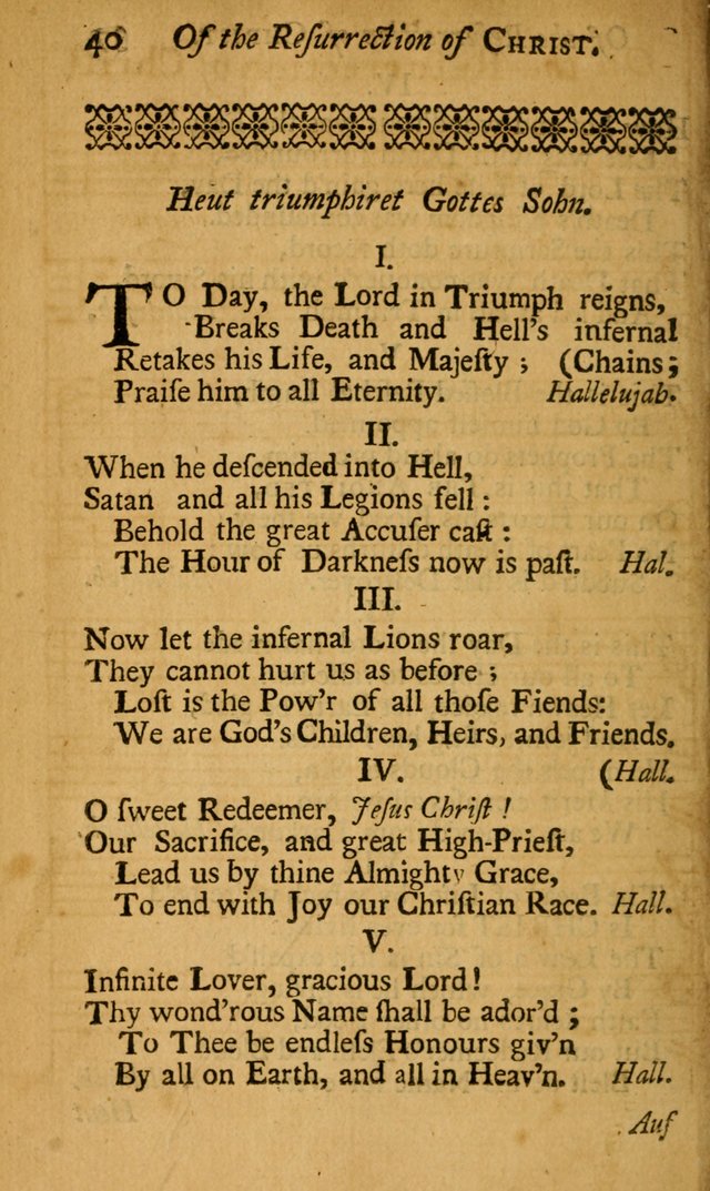 Psalmodia Germanica: or, The German Psalmody: translated from the high Dutch together with their proper tunes and thorough bass (2nd ed., corr. and enl.) page 64