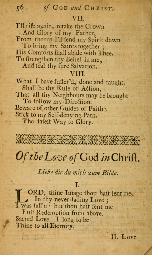 Psalmodia Germanica: or, The German Psalmody: translated from the high Dutch together with their proper tunes and thorough bass (2nd ed., corr. and enl.) page 98