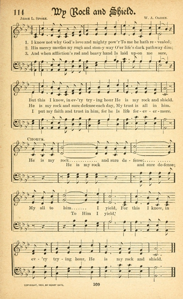 Pentecostal Hymns No. 1: a Winnowed Collection for Evangelistic Services, young people