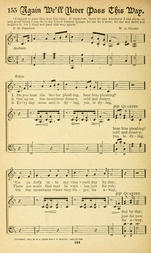 Pentecostal Hymns No. 1: a Winnowed Collection for Evangelistic Services, young people