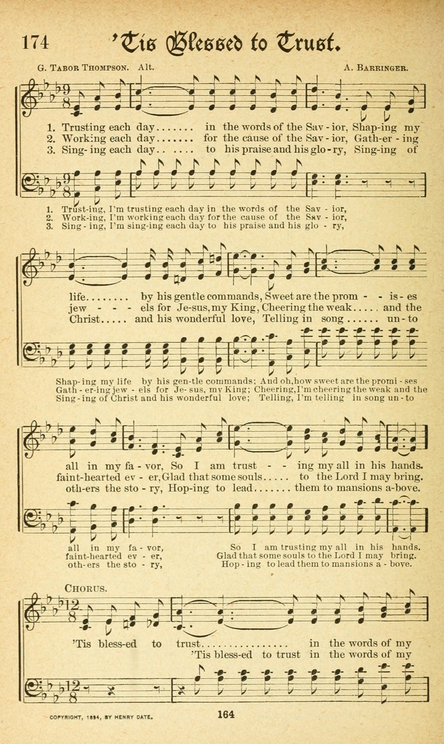 Pentecostal Hymns No. 1: a Winnowed Collection for Evangelistic Services, young people