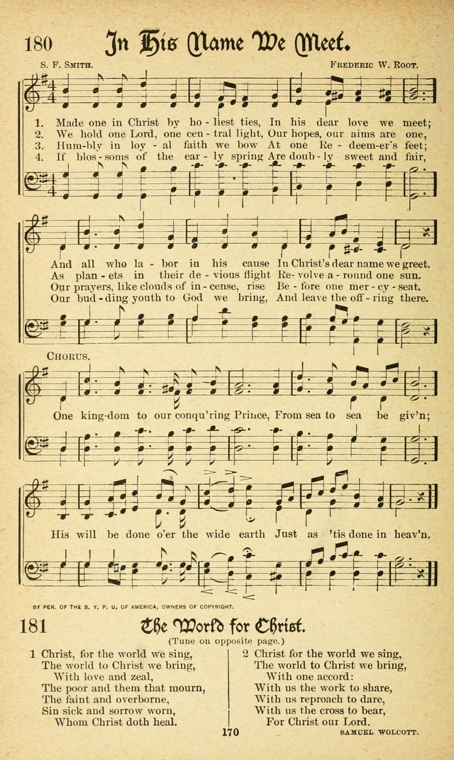 Pentecostal Hymns No. 1: a Winnowed Collection for Evangelistic Services, young people