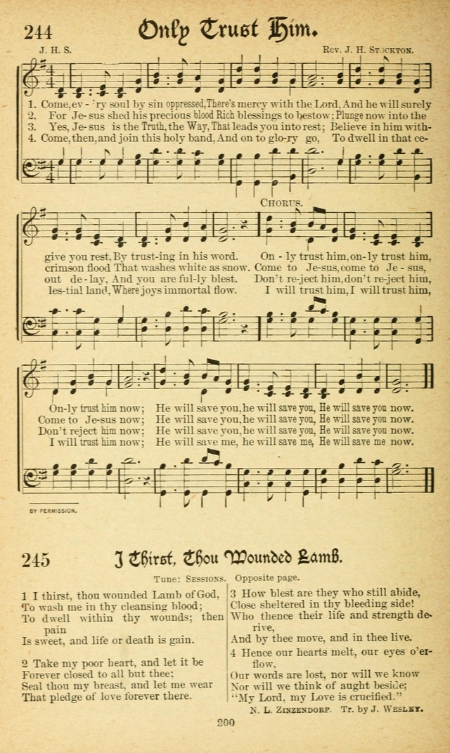 Pentecostal Hymns No. 1: a Winnowed Collection for Evangelistic Services, young people