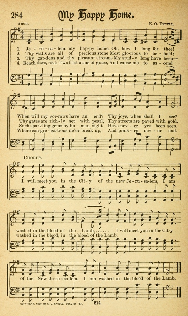 Pentecostal Hymns No. 1: a Winnowed Collection for Evangelistic Services, young people