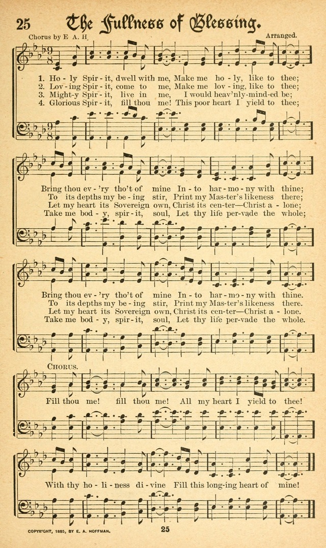 Pentecostal Hymns No. 1: a Winnowed Collection for Evangelistic Services, young people