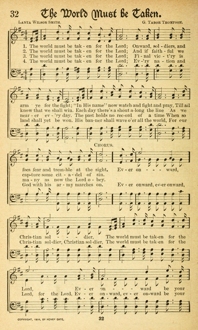 Pentecostal Hymns No. 1: a Winnowed Collection for Evangelistic Services, young people