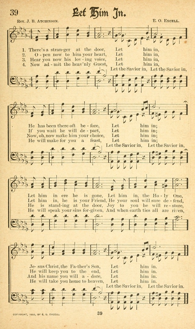 Pentecostal Hymns No. 1: a Winnowed Collection for Evangelistic Services, young people