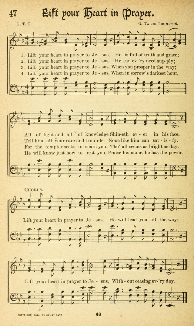 Pentecostal Hymns No. 1: a Winnowed Collection for Evangelistic Services, young people