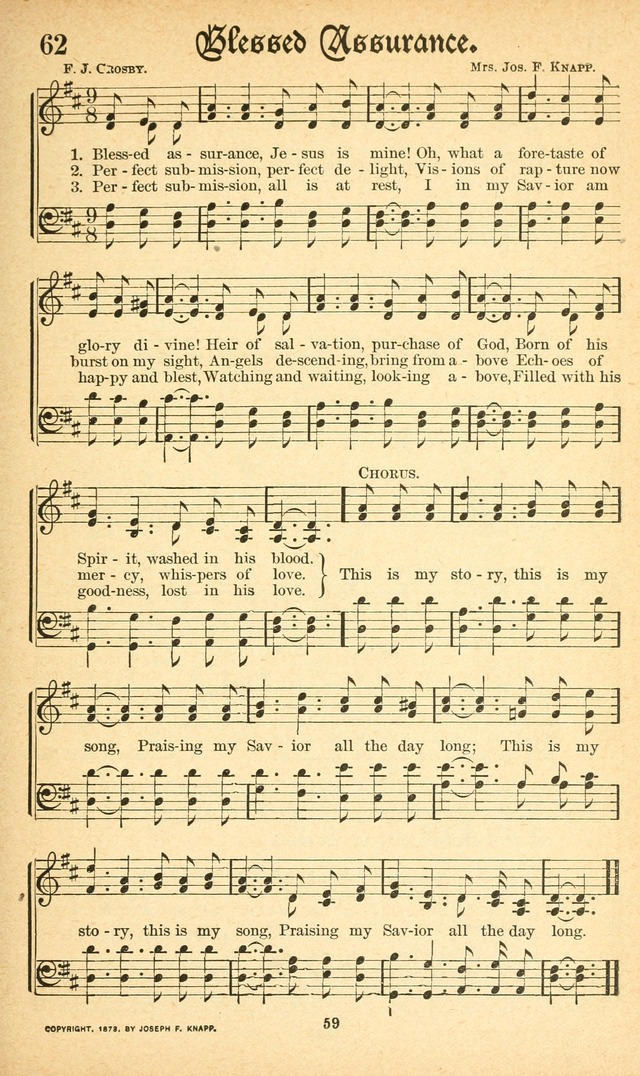 Pentecostal Hymns No. 1: a Winnowed Collection for Evangelistic Services, young people