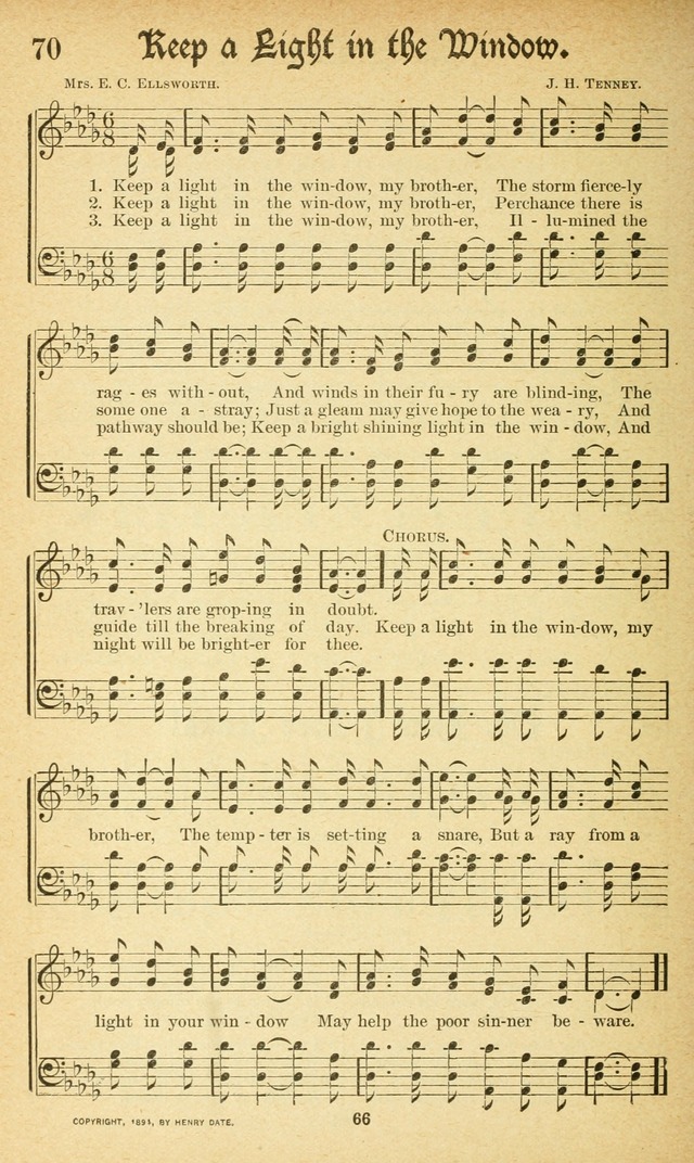 Pentecostal Hymns No. 1: a Winnowed Collection for Evangelistic Services, young people