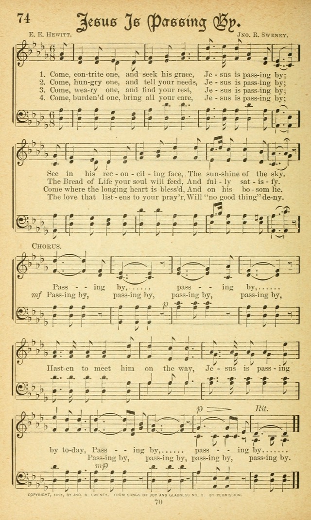 Pentecostal Hymns No. 1: a Winnowed Collection for Evangelistic Services, young people