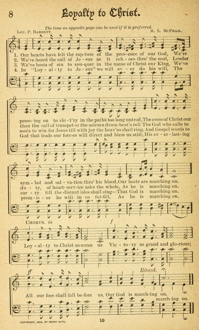 Pentecostal Hymns No. 1: a Winnowed Collection for Evangelistic Services, young people