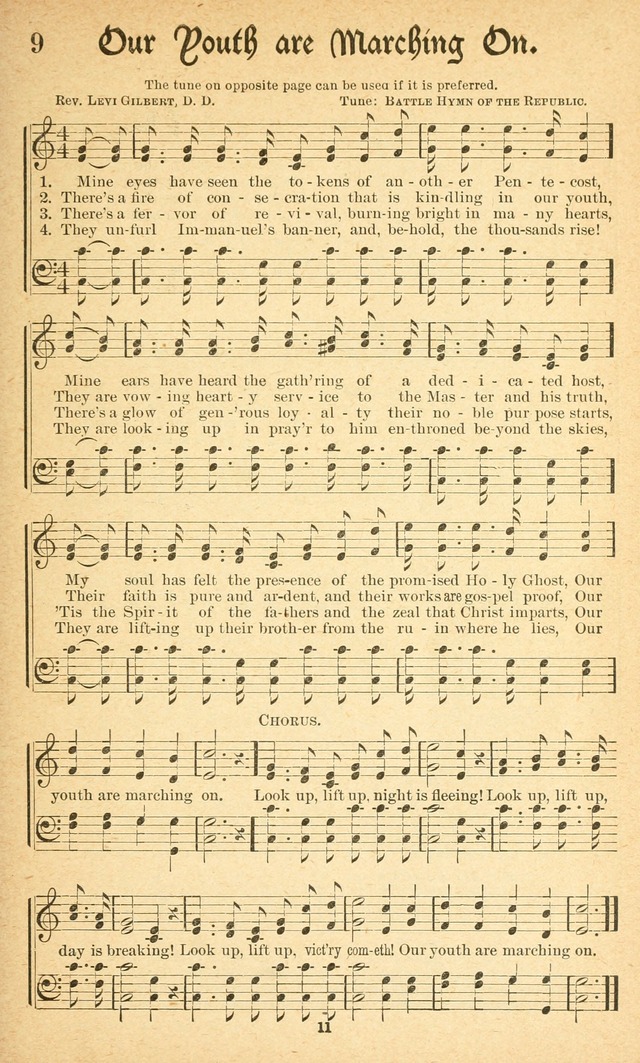 Pentecostal Hymns No. 1: a Winnowed Collection for Evangelistic Services, young people