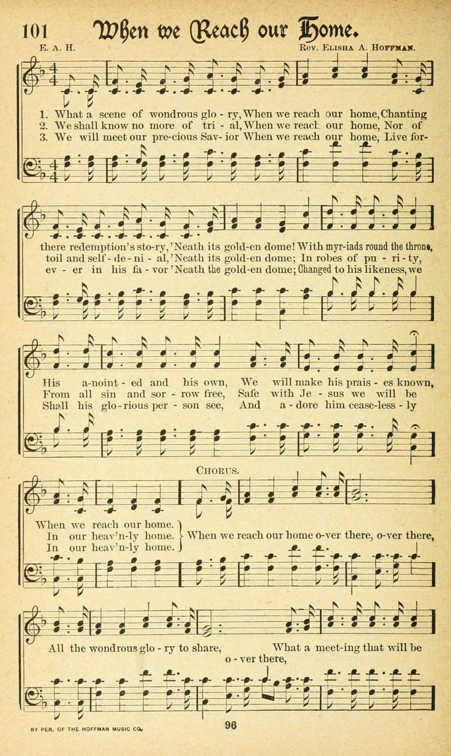 Pentecostal Hymns No. 1: a Winnowed Collection for Evangelistic Services, young people