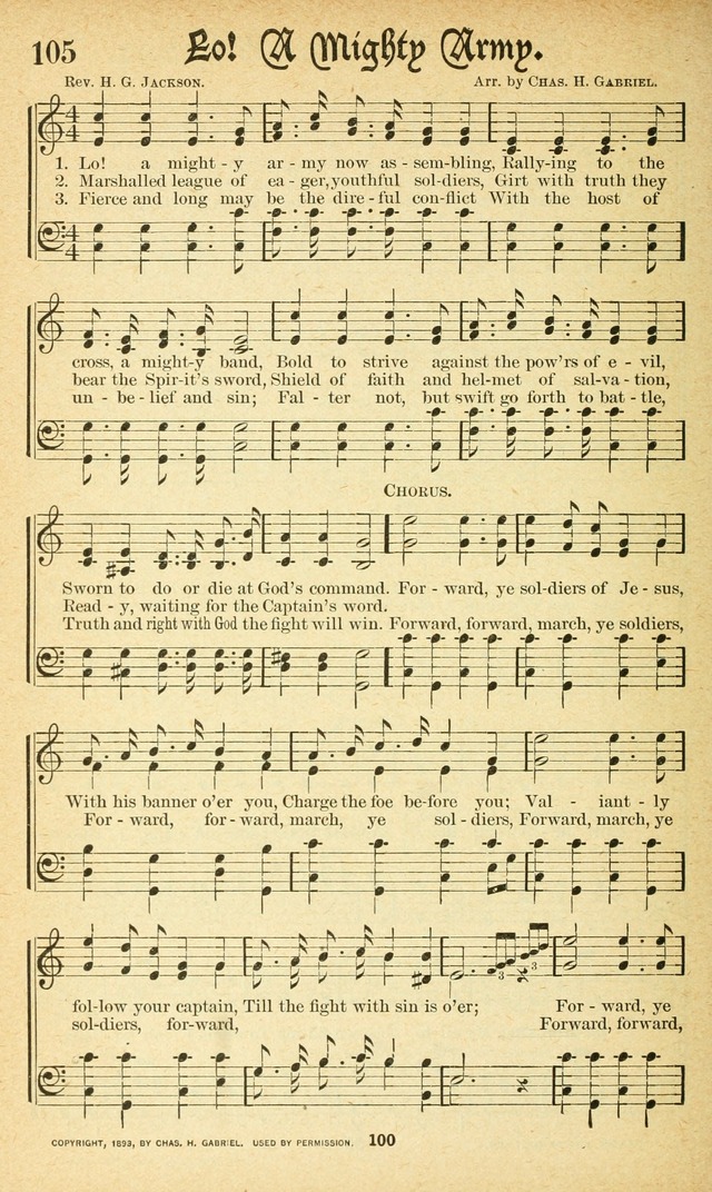 Pentecostal Hymns No. 1: a Winnowed Collection for Evangelistic Services, young people