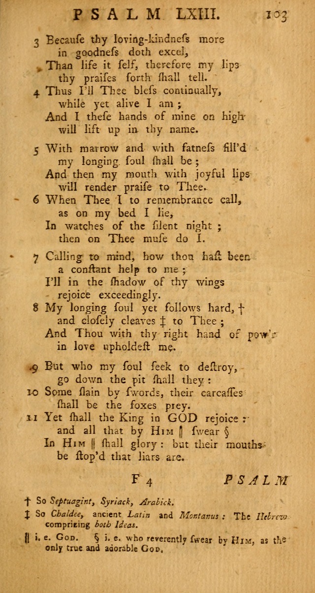 The Psalms Hymns and Spiritual Songs of the Old and New Testament, faithfully translated into English Metre: being the New-England Psalm-Book, revised and improved... (2nd ed.) page 103