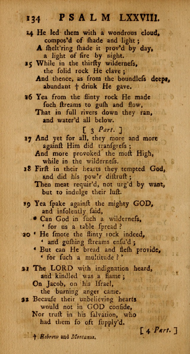 The Psalms Hymns and Spiritual Songs of the Old and New Testament, faithfully translated into English Metre: being the New-England Psalm-Book, revised and improved... (2nd ed.) page 134