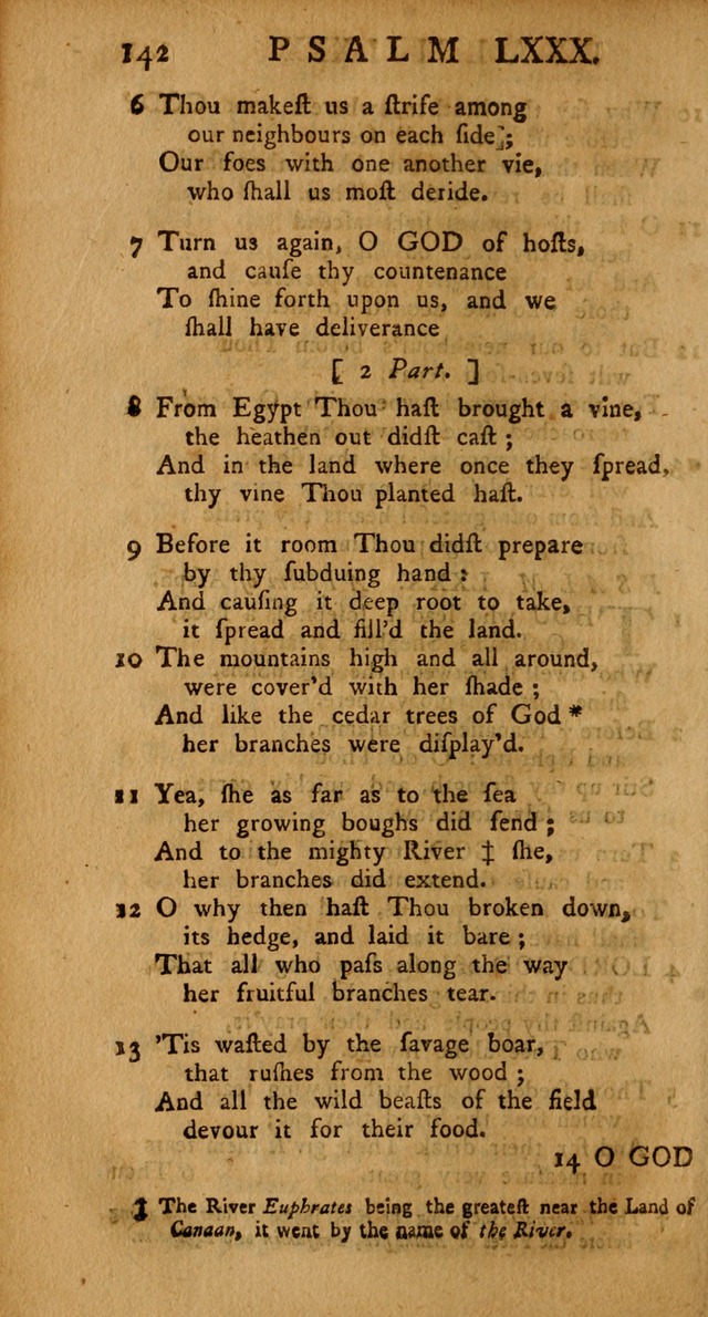 The Psalms Hymns and Spiritual Songs of the Old and New Testament, faithfully translated into English Metre: being the New-England Psalm-Book, revised and improved... (2nd ed.) page 142