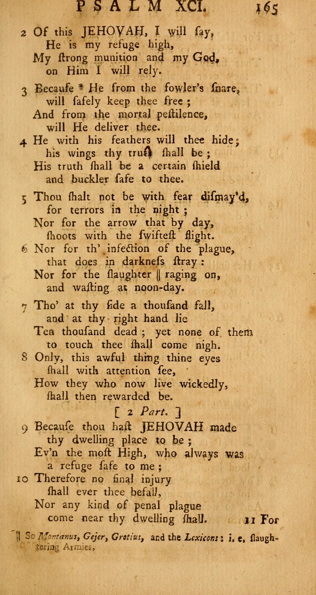 The Psalms Hymns and Spiritual Songs of the Old and New Testament, faithfully translated into English Metre: being the New-England Psalm-Book, revised and improved... (2nd ed.) page 165