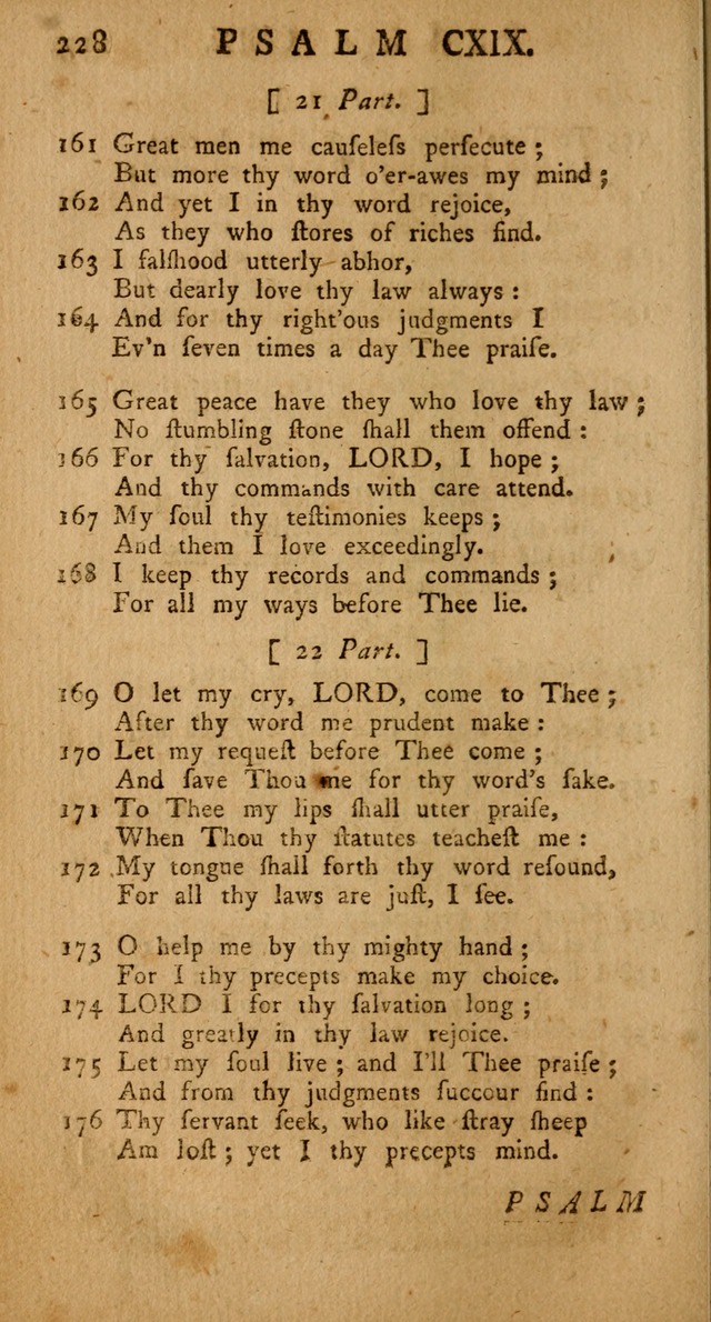 The Psalms Hymns and Spiritual Songs of the Old and New Testament, faithfully translated into English Metre: being the New-England Psalm-Book, revised and improved... (2nd ed.) page 228