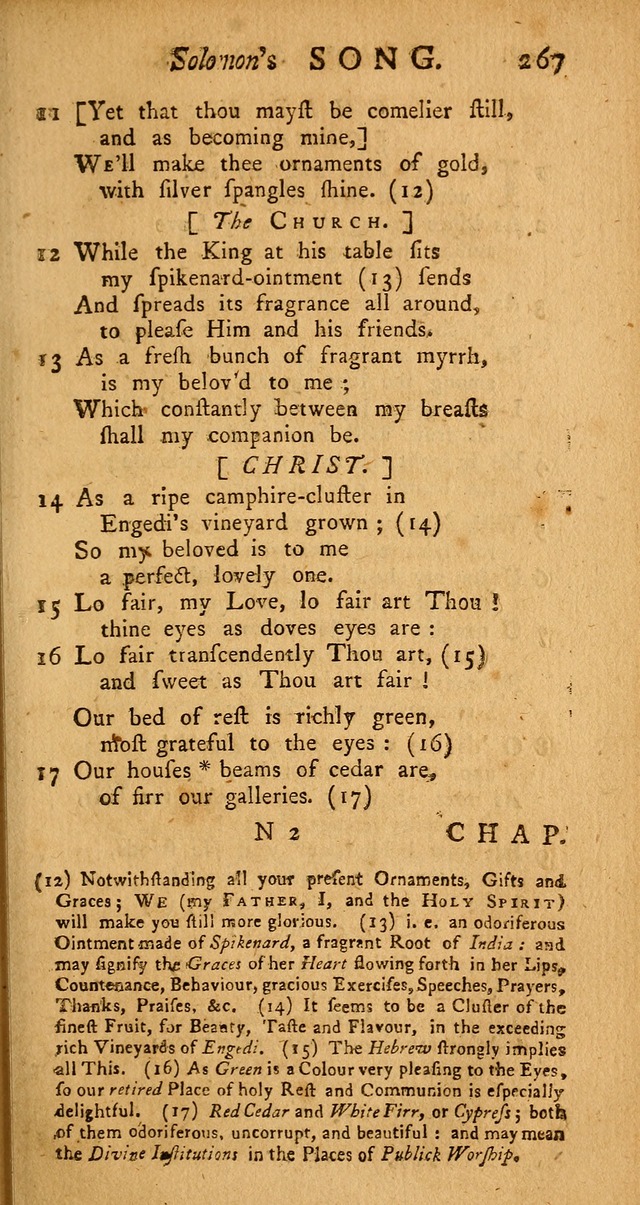 The Psalms Hymns and Spiritual Songs of the Old and New Testament, faithfully translated into English Metre: being the New-England Psalm-Book, revised and improved... (2nd ed.) page 267