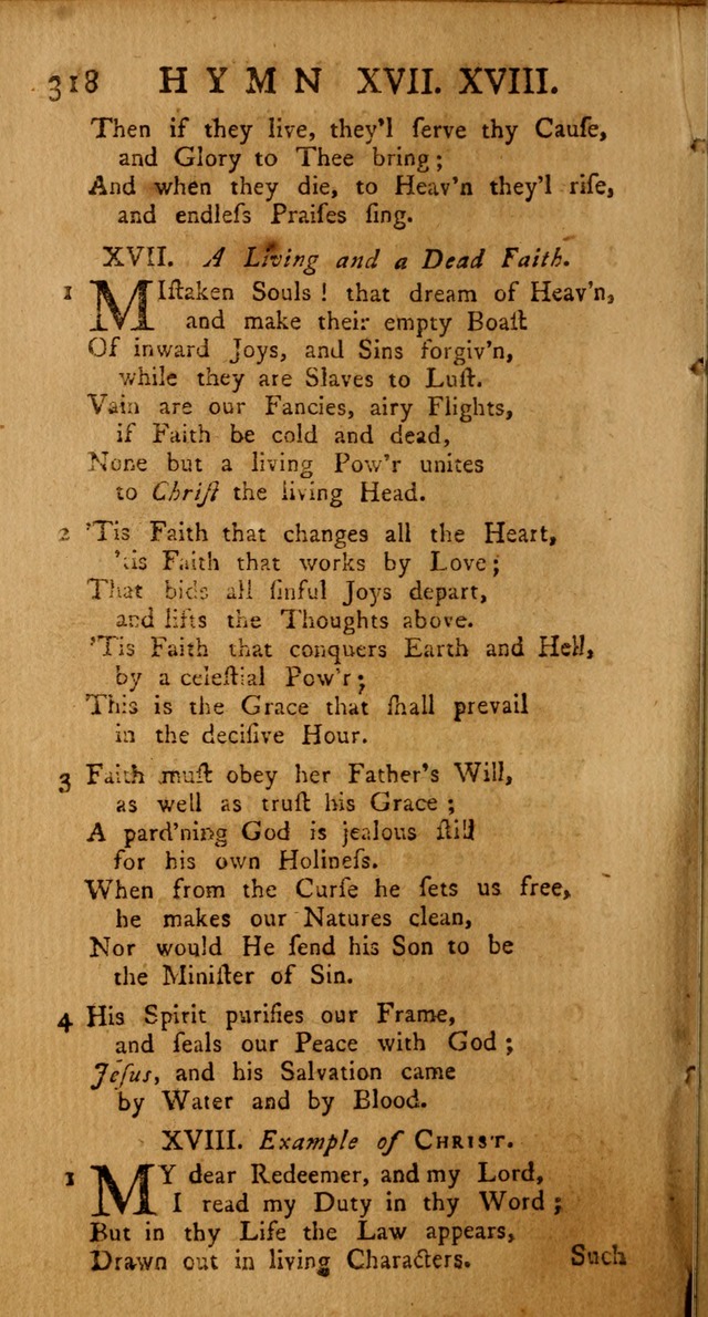 The Psalms Hymns and Spiritual Songs of the Old and New Testament, faithfully translated into English Metre: being the New-England Psalm-Book, revised and improved... (2nd ed.) page 318