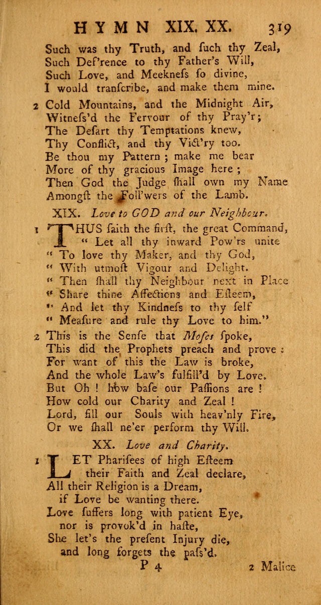 The Psalms Hymns and Spiritual Songs of the Old and New Testament, faithfully translated into English Metre: being the New-England Psalm-Book, revised and improved... (2nd ed.) page 319