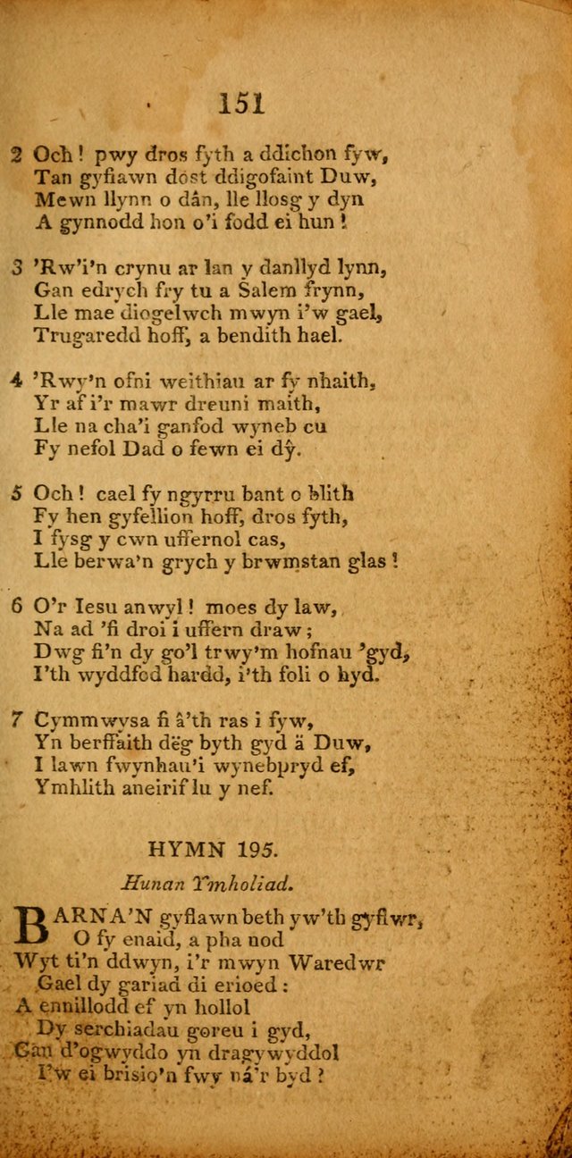 Pigion o Hymnau page 153