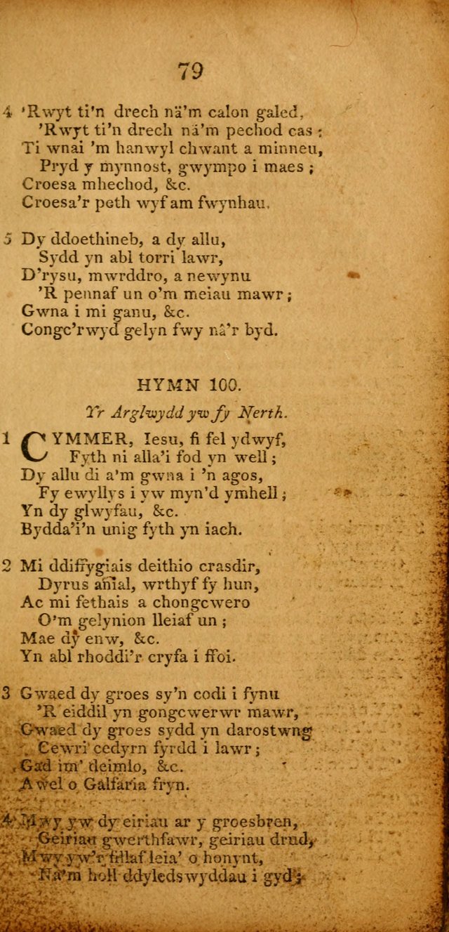 Pigion o Hymnau page 79