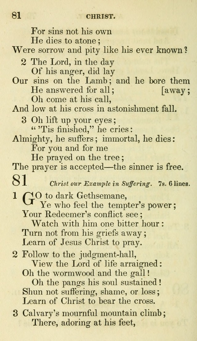 Parish Hymns: a collection of hymns for public, social, and private worship; selected and original page 61