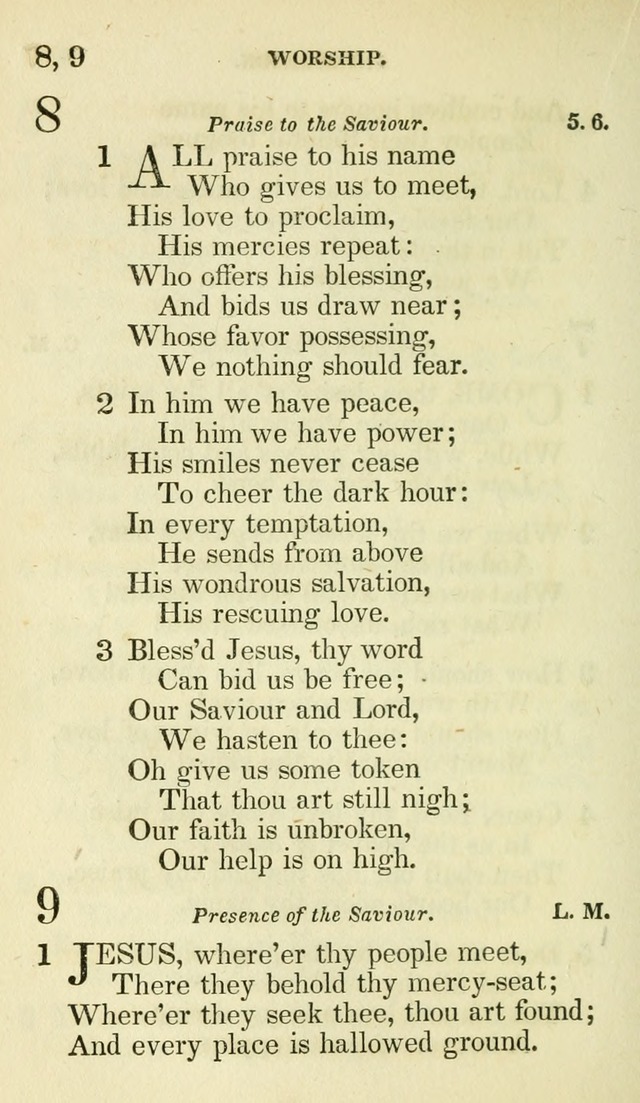 Parish Hymns: a collection of hymns for public, social, and private worship; selected and original page 7