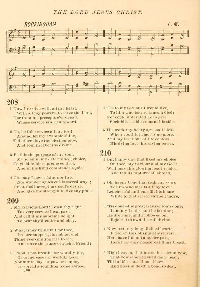 The Presbyterian Hymnal page 100