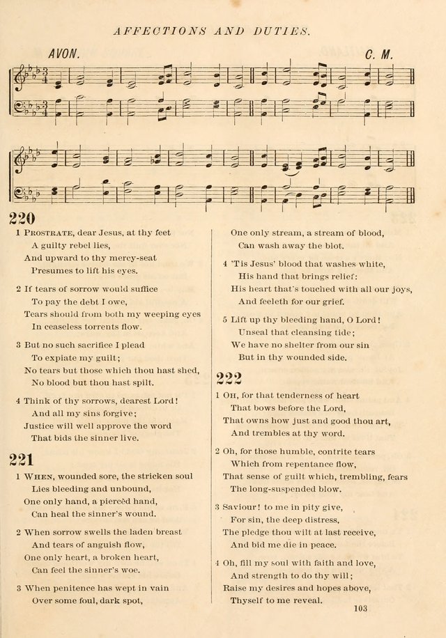 The Presbyterian Hymnal page 103