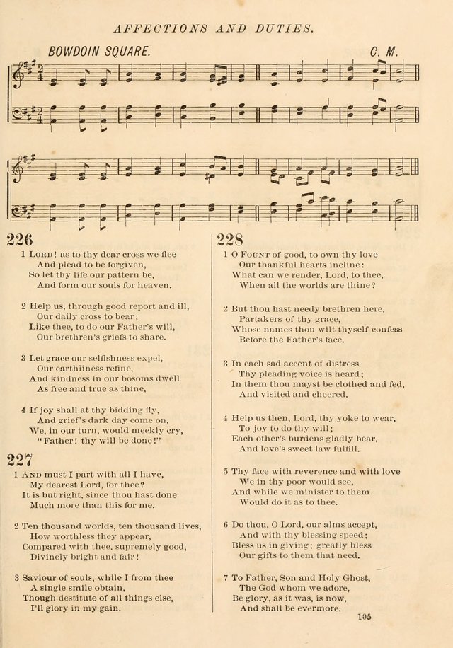 The Presbyterian Hymnal page 105