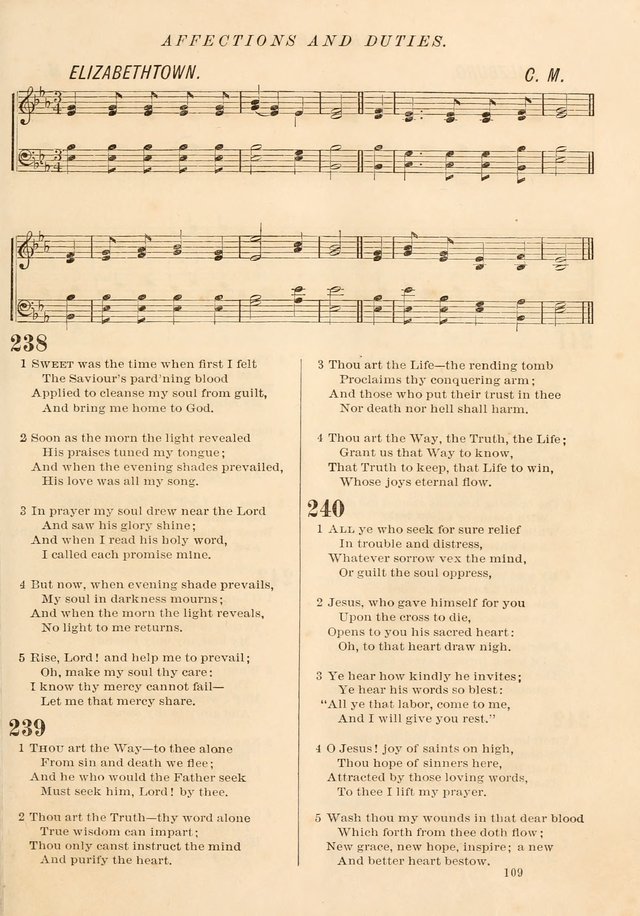 The Presbyterian Hymnal page 109