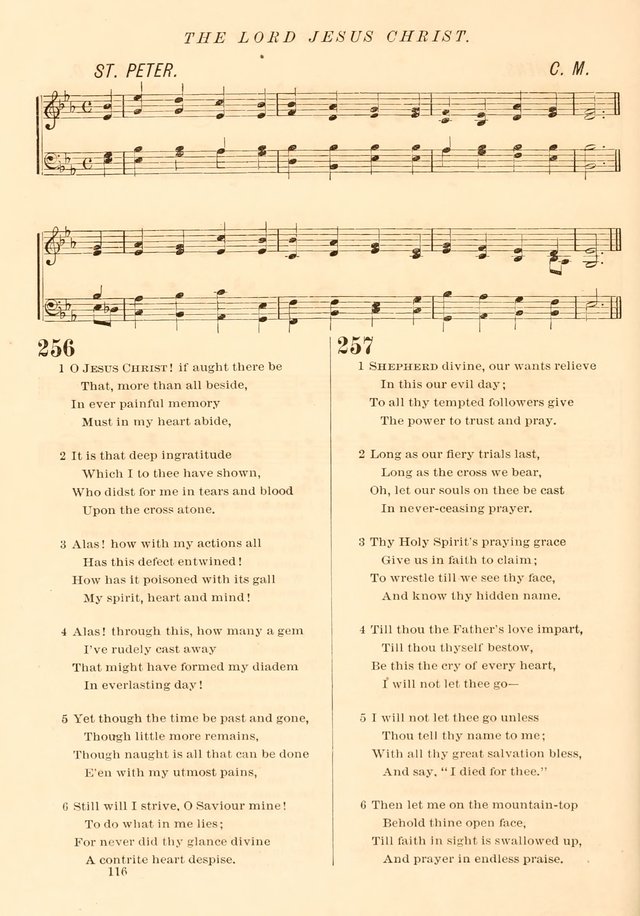 The Presbyterian Hymnal page 116