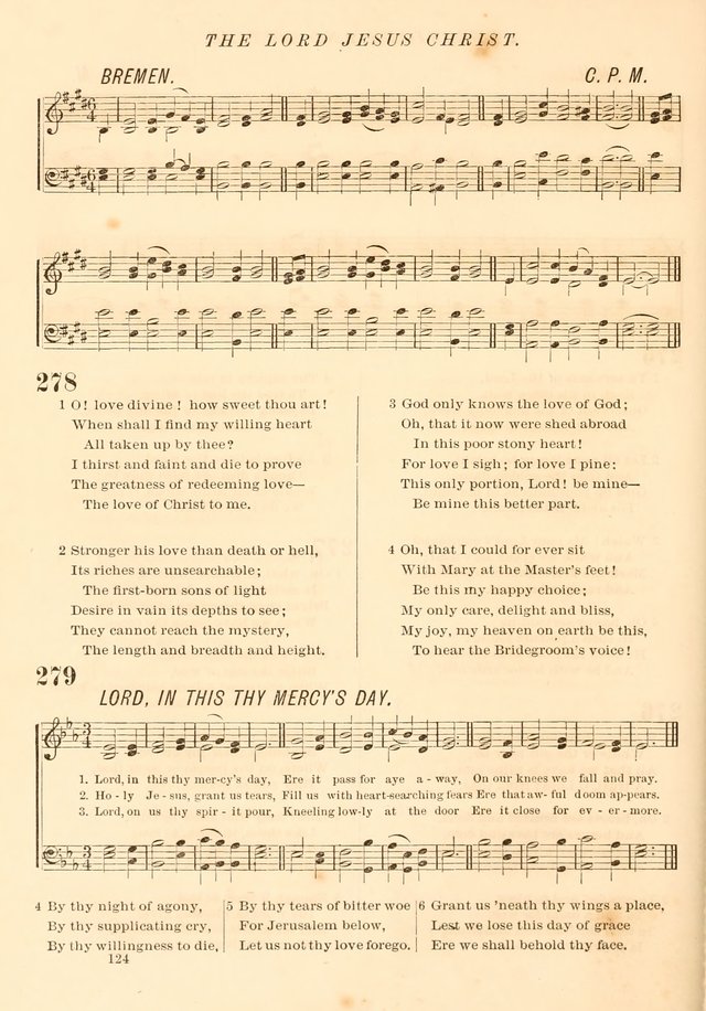 The Presbyterian Hymnal page 124