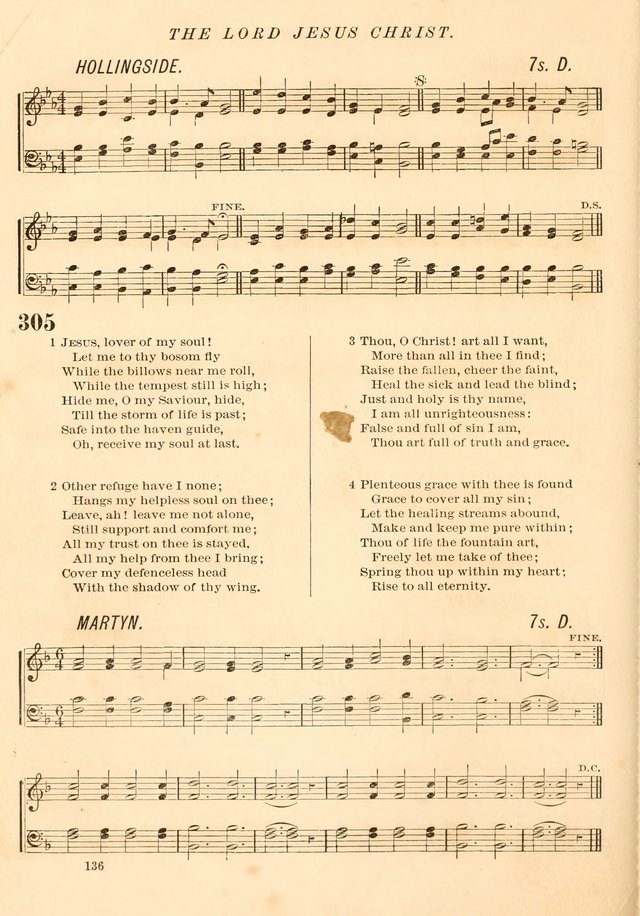 The Presbyterian Hymnal page 136