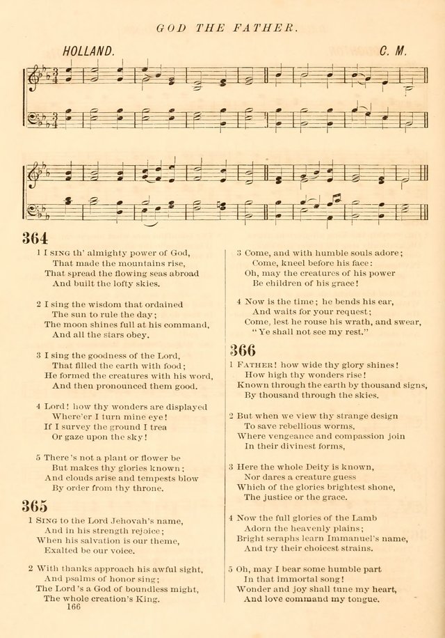 The Presbyterian Hymnal page 166