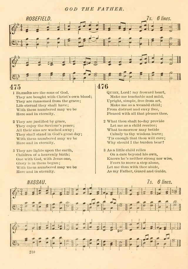 The Presbyterian Hymnal page 210