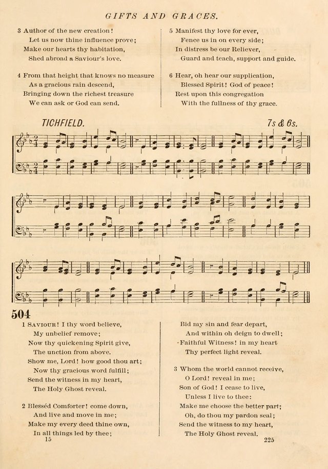 The Presbyterian Hymnal page 225