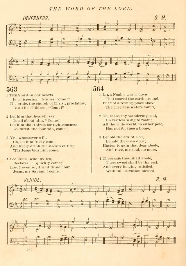 The Presbyterian Hymnal page 252