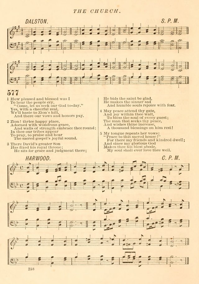 The Presbyterian Hymnal page 258