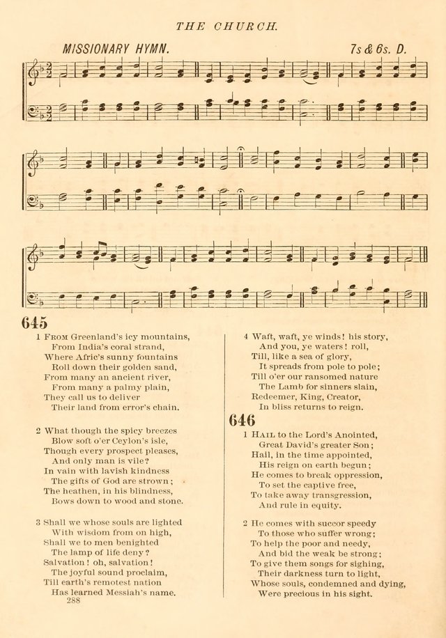 The Presbyterian Hymnal page 288