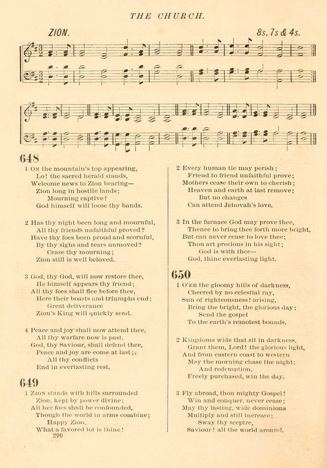 The Presbyterian Hymnal page 290