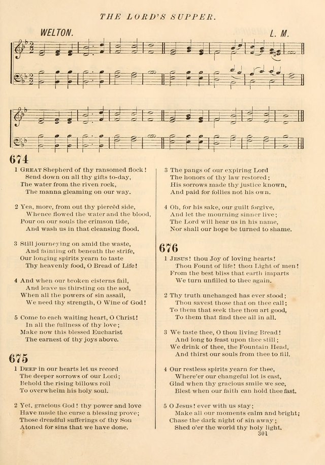 The Presbyterian Hymnal page 301