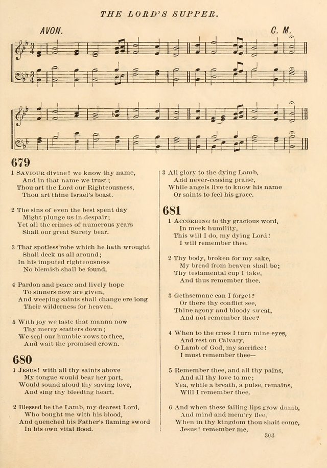 The Presbyterian Hymnal page 303