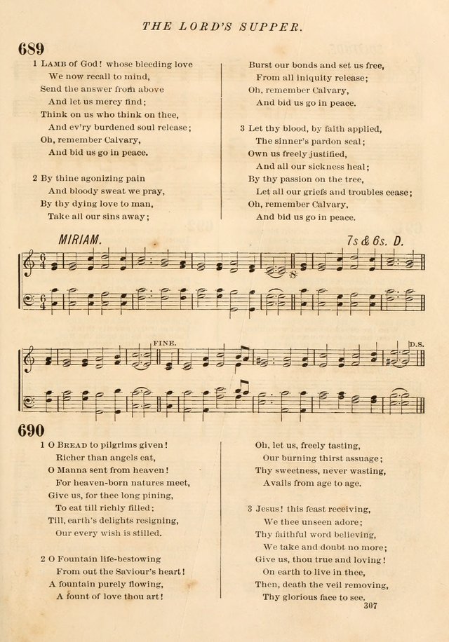 The Presbyterian Hymnal page 307