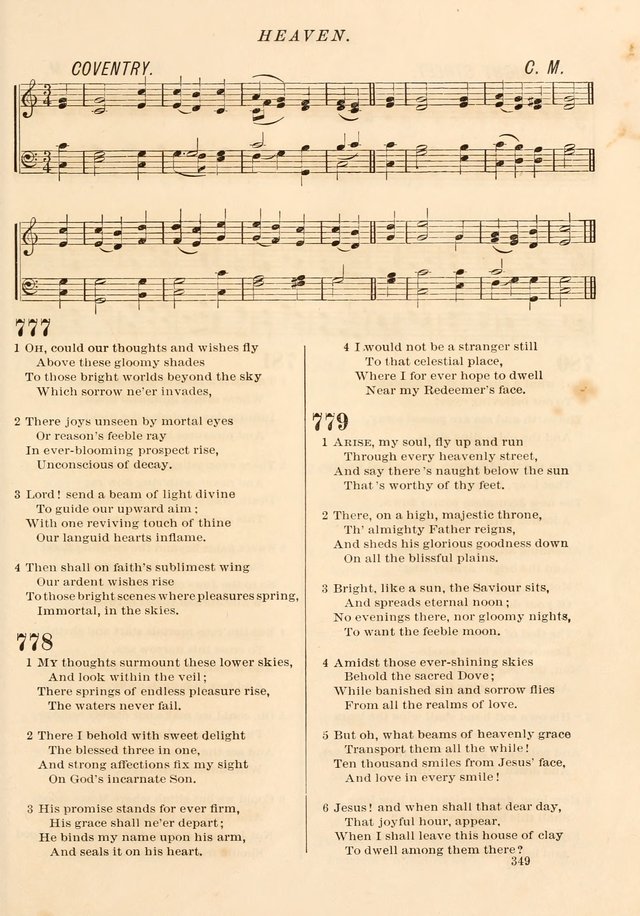 The Presbyterian Hymnal page 349