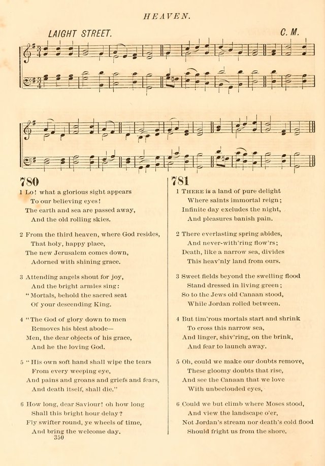 The Presbyterian Hymnal page 350